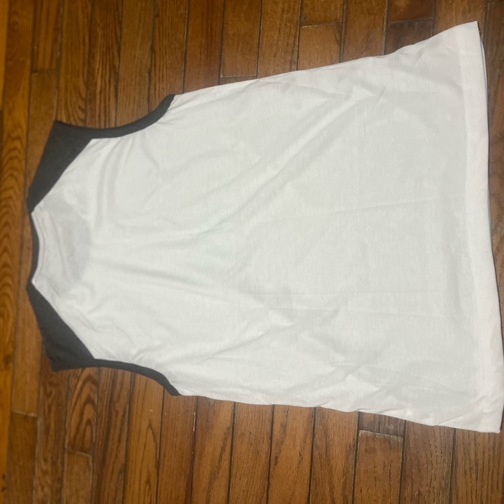 Galaxy By Harvic White and Black Tank Top - Picture 2 of 7